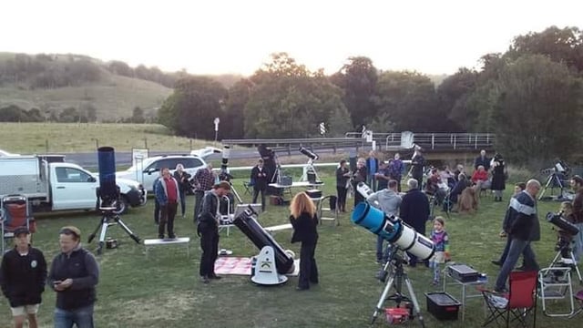 Telescopes at Shelby Bottoms